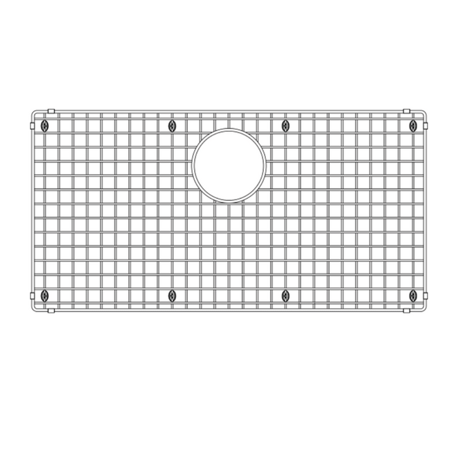 235968 - Stainless Steel Sink Grid for Quatrus 32" Single Bowl Sinks