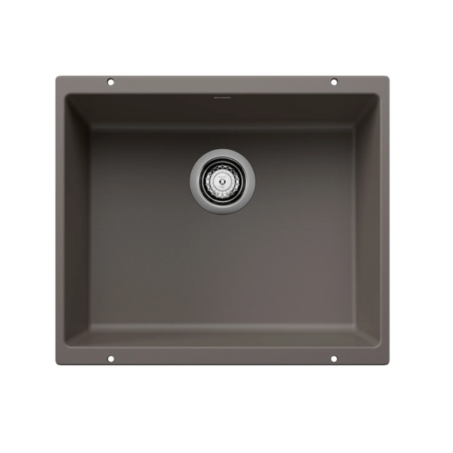 527414 - Precis SILGRANIT 21" Single Bowl Undermount Kitchen Sink - Volcano Gray