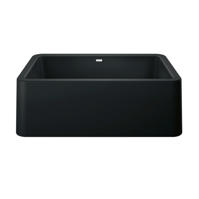 402576 - Ikon SILGRANIT 30" Single Bowl Apron-Front Farmhouse Sink - Coal Black