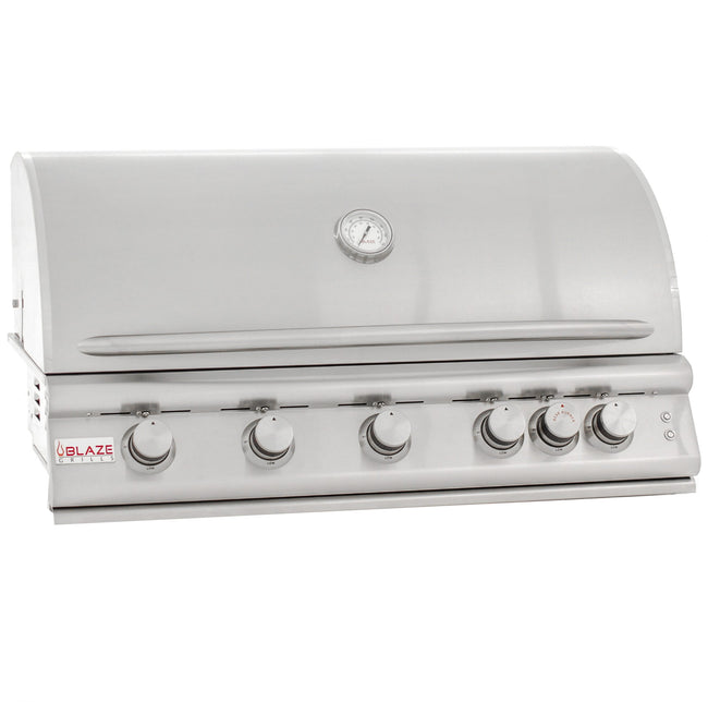 Premium LTE 40" 5 Burner Gas Grill with Rear Burner - NG - BLZ-5LTE2-NG
