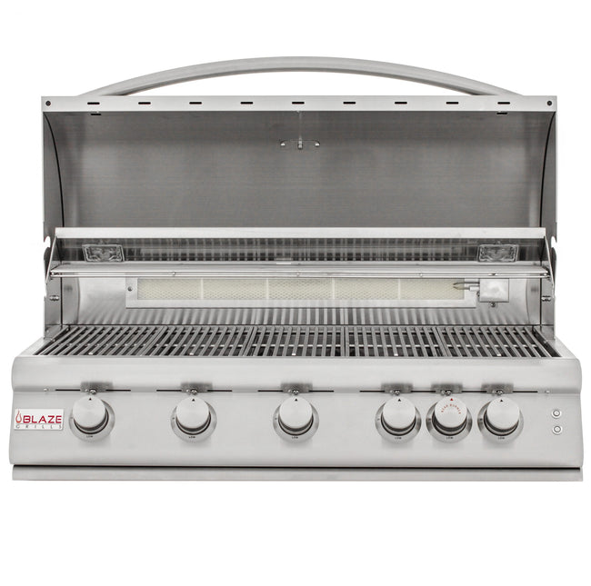 Premium LTE 40" 5 Burner Gas Grill with Rear Burner - NG - BLZ-5LTE2-NG