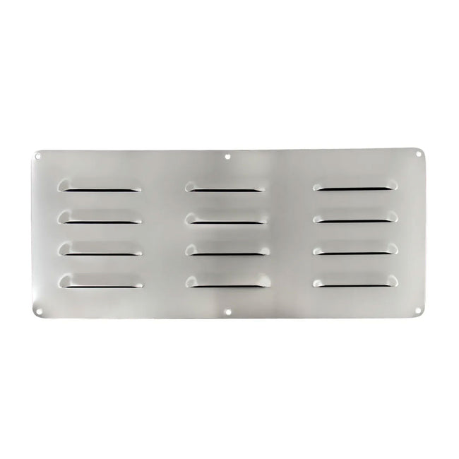 Stainless Steel Vent Panel for Outdoor Kitchen Islands - 14" x 6"