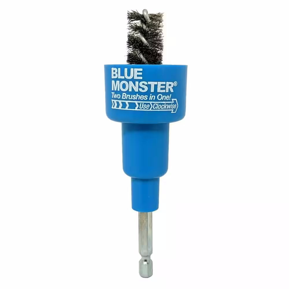 62831 - 3/4" Power-Deuce Brushing Tool - 3/4" ID and 7/8" OD