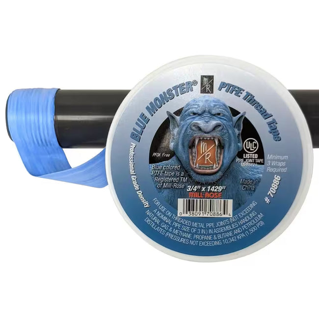 70886 - Blue Monster PTFE Thread Seal Tape - 3/4"
