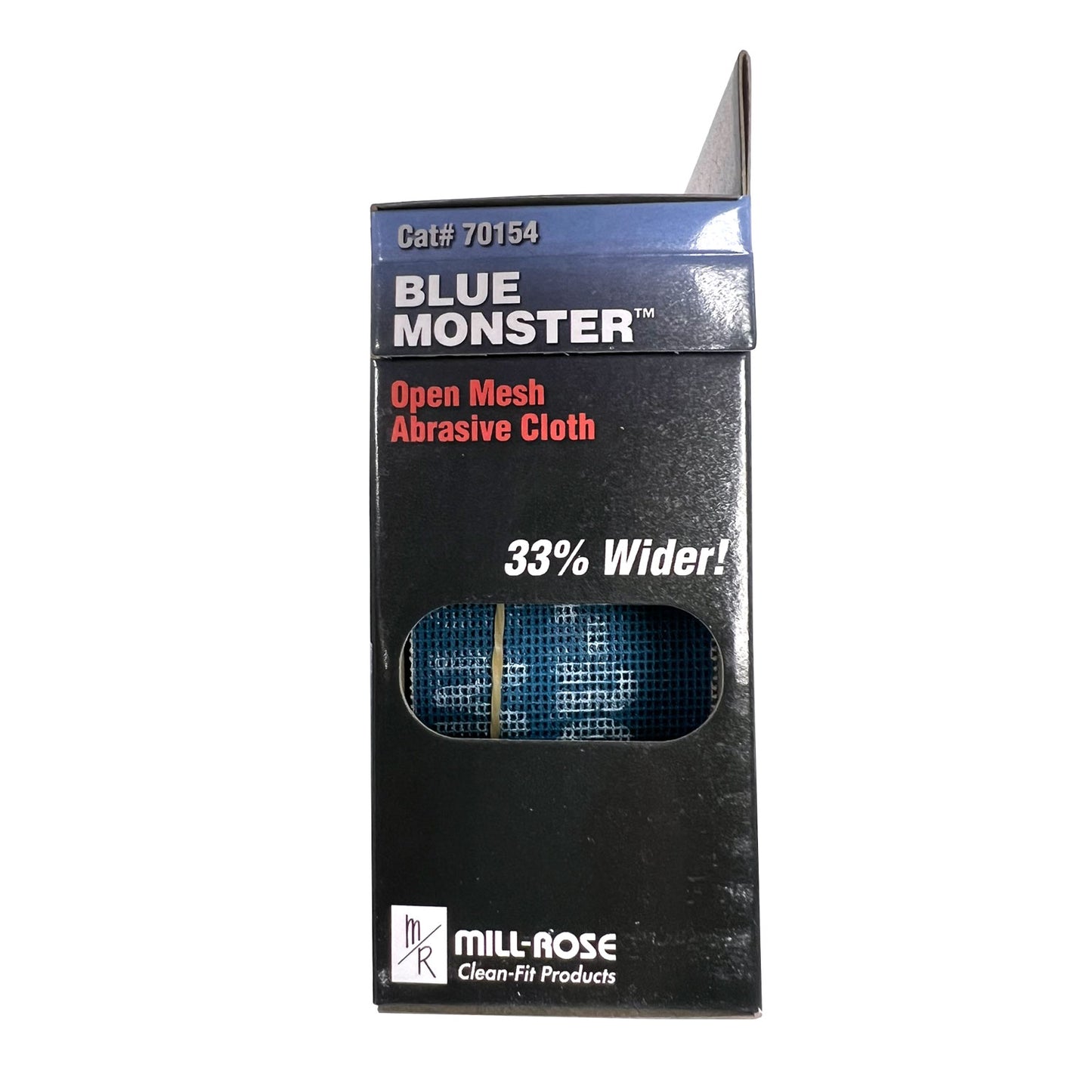 70154 - Premium Aluminum Oxide Open Mesh Abrasive Cloth - 2" x 10 Yards - 165 Grit