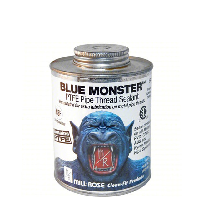 76005 - Blue Monster Industrial Grade PTFE Pipe Thread Sealant - 1 Pint