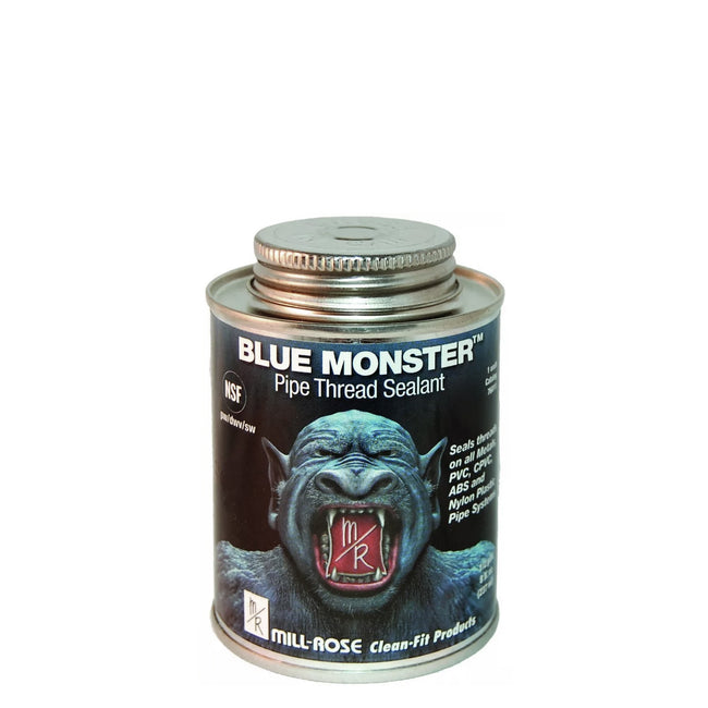 76011 - Blue Monster Industrial Grade Pipe Thread Sealant - 1/2 Pint