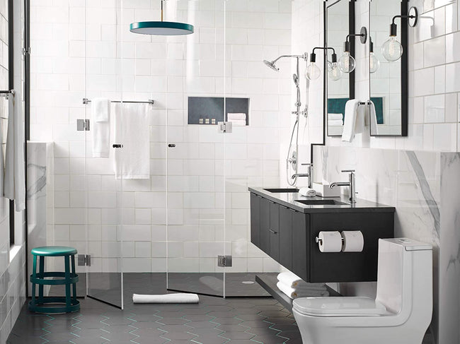 Moen BP1886CH - Triva 9" Bathroom Hand Towel Bar in Chrome