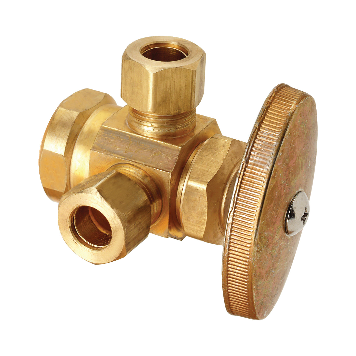 R1701LRX R1 - 1/2" FIP x 3/8" O.D. Comp x 3/8" O.D. Comp