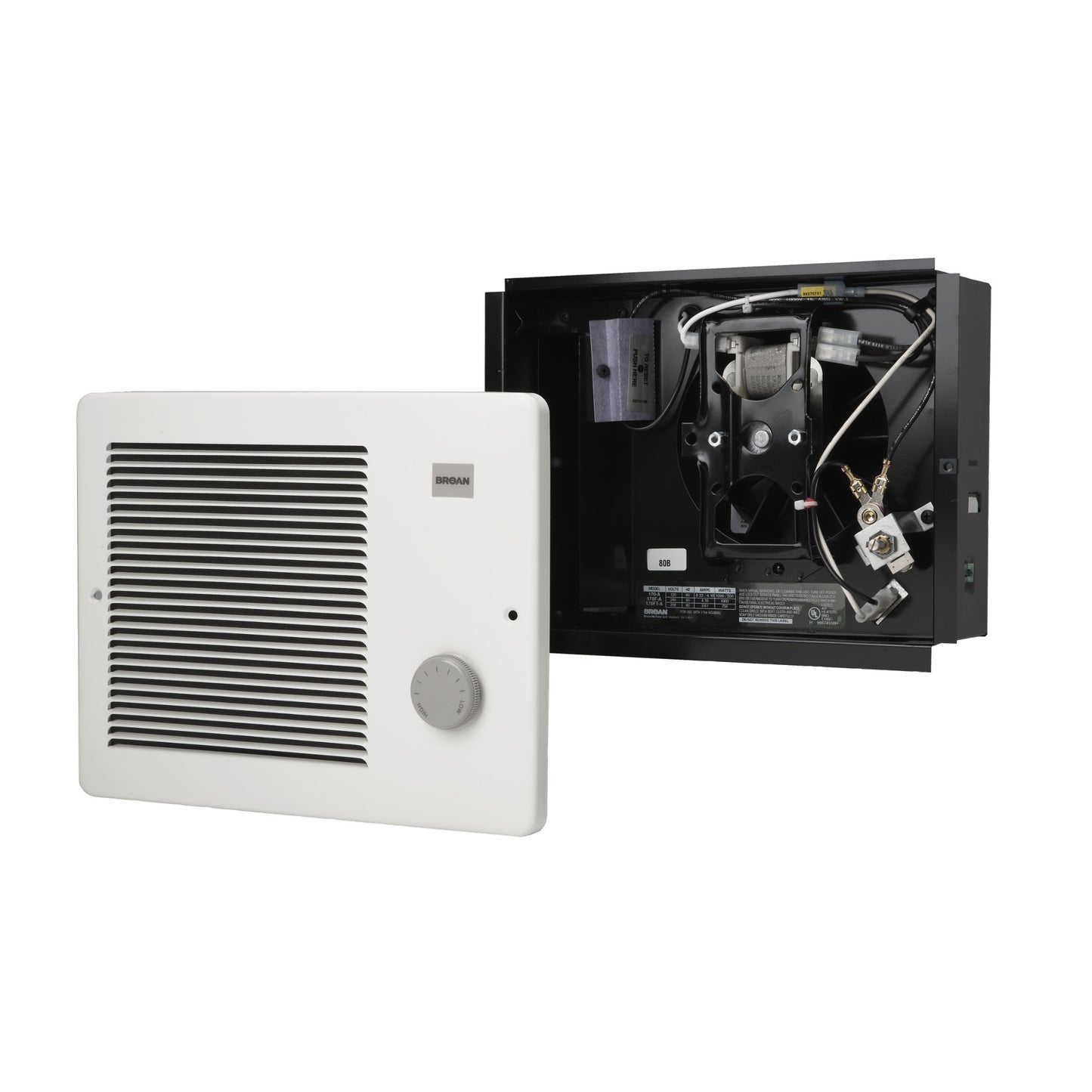 174 - Fan Forced Wall Heater - 120 / 240V - 750 / 1500 Watt