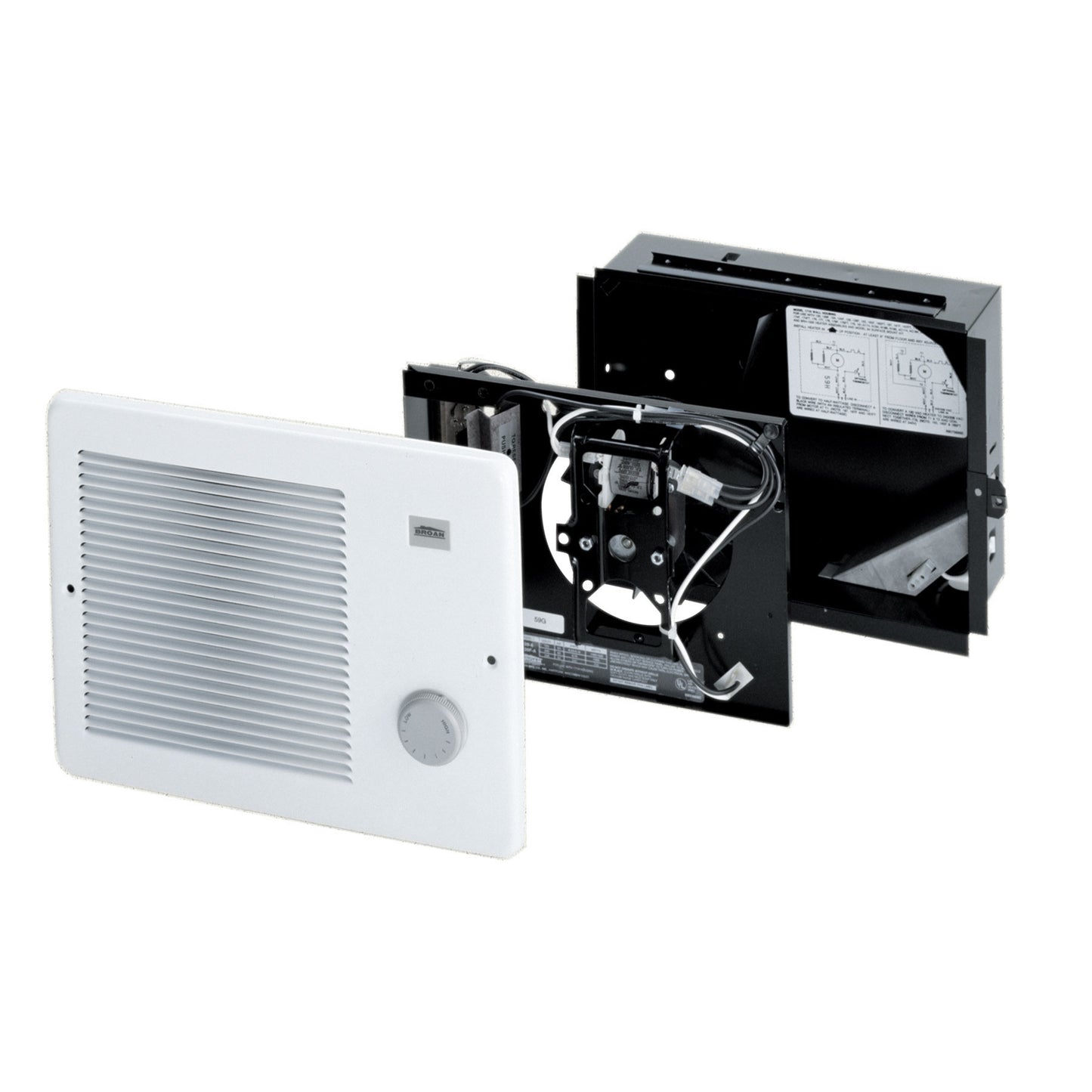 174 - Fan Forced Wall Heater - 120 / 240V - 750 / 1500 Watt