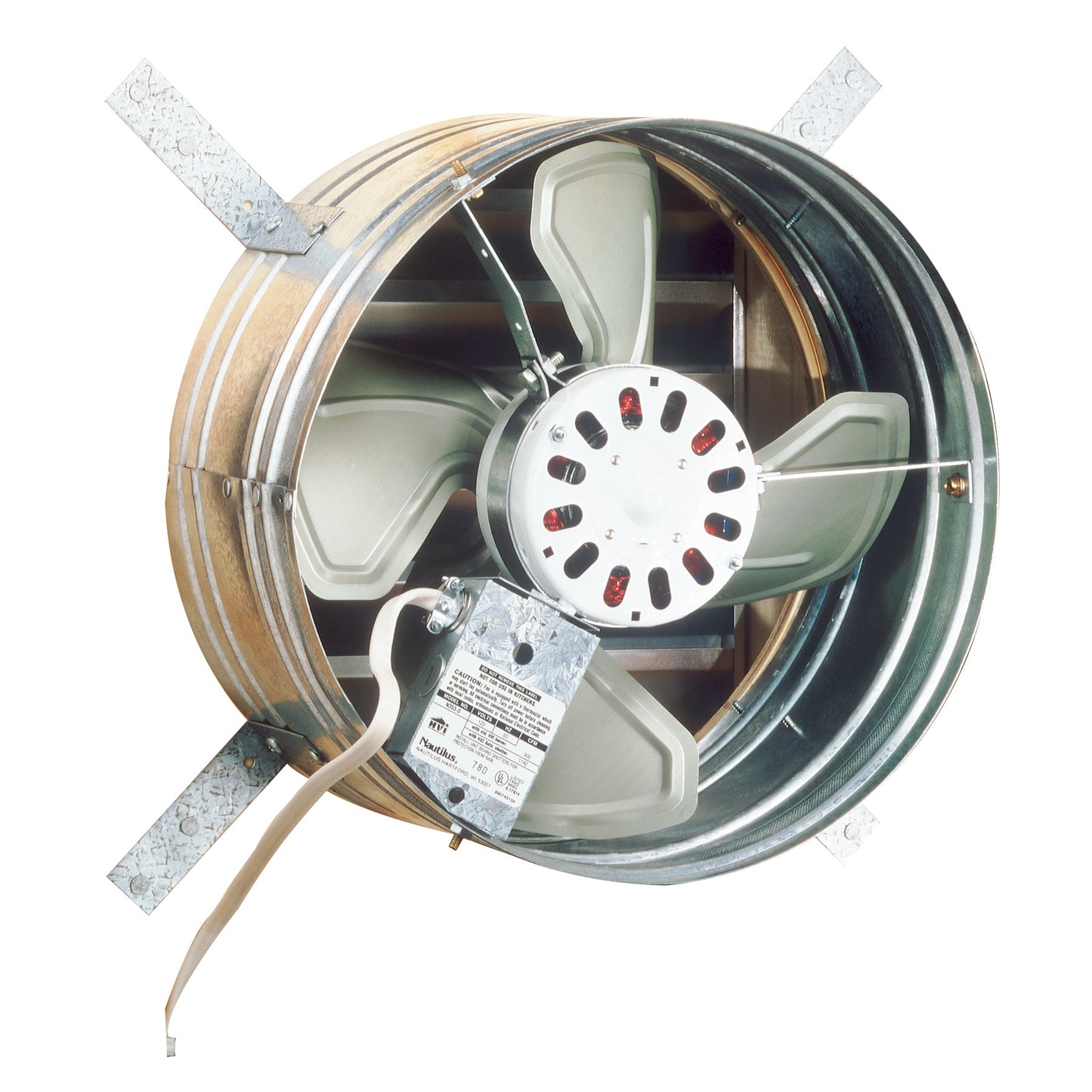 353 - Gable Mounted Powered Attic and Garage Ventilation Fan - 760 or 1020 CFM
