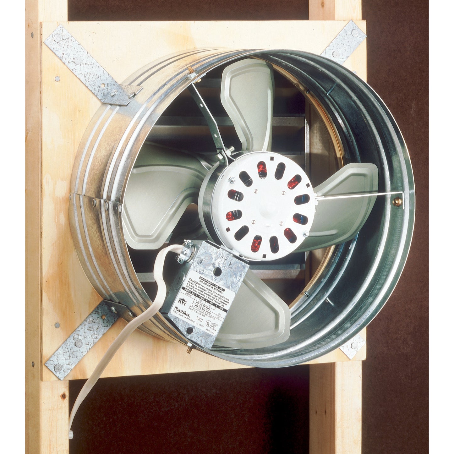 353 - Gable Mounted Powered Attic and Garage Ventilation Fan - 760 or 1020 CFM