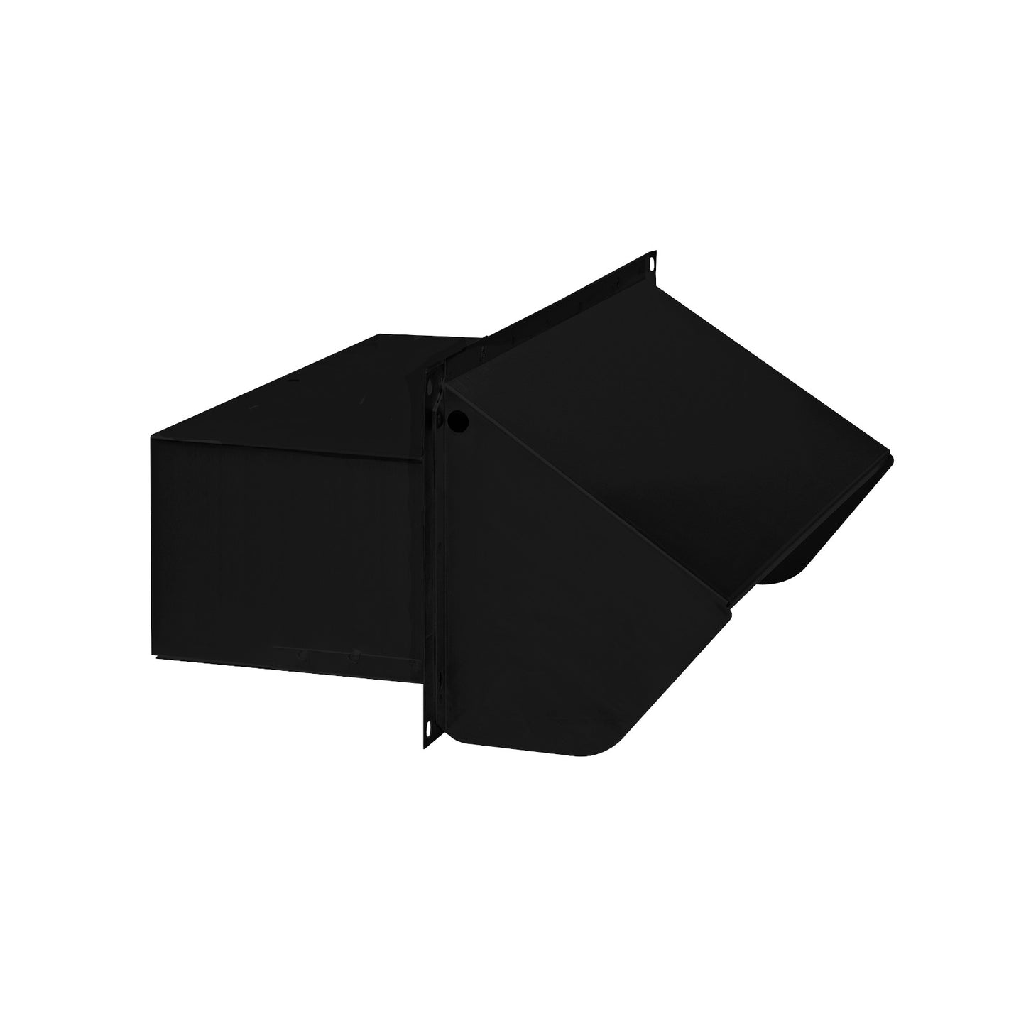 639 - Steel Wall Cap for 3-1/4" x 10" Duct - Black