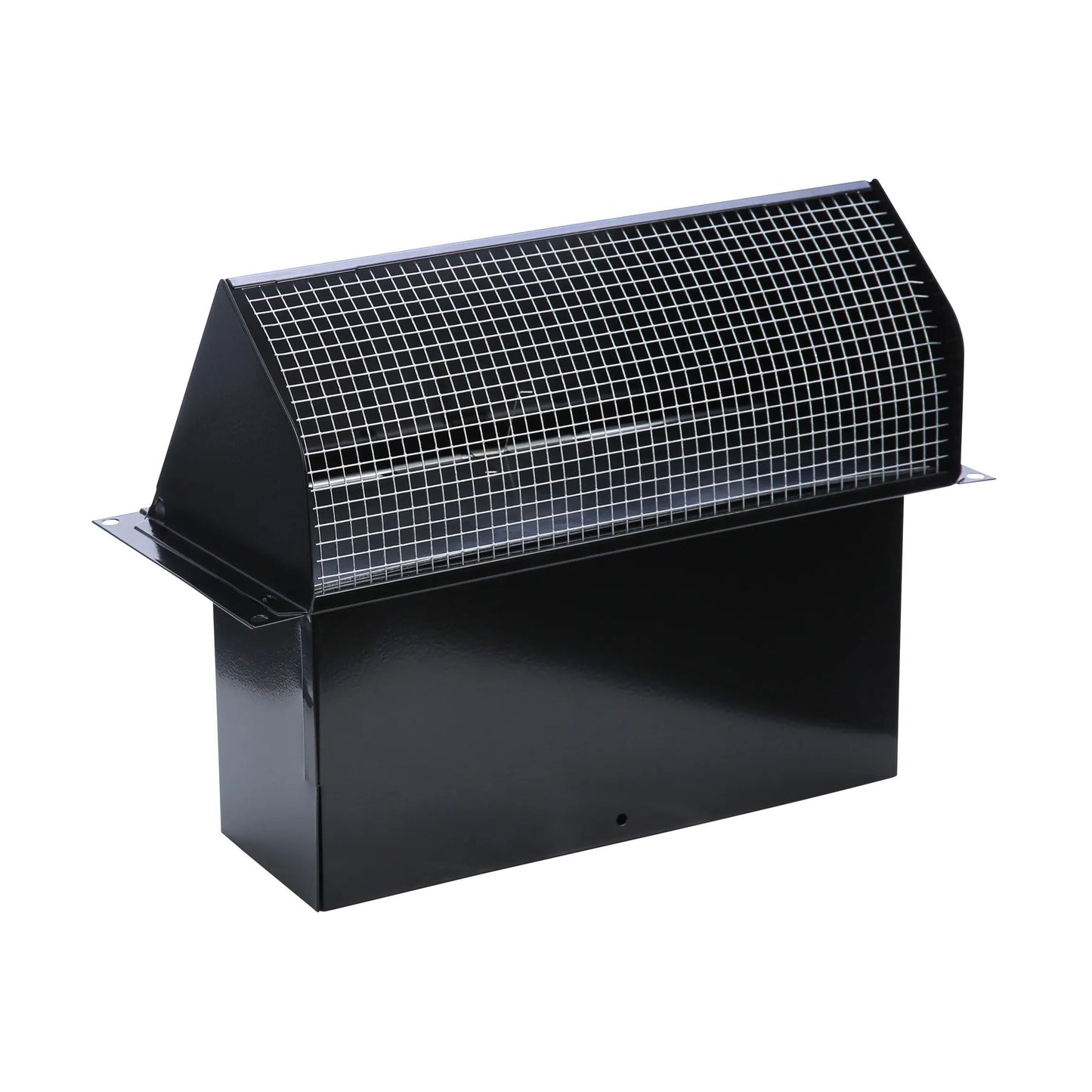 639 - Steel Wall Cap for 3-1/4" x 10" Duct - Black