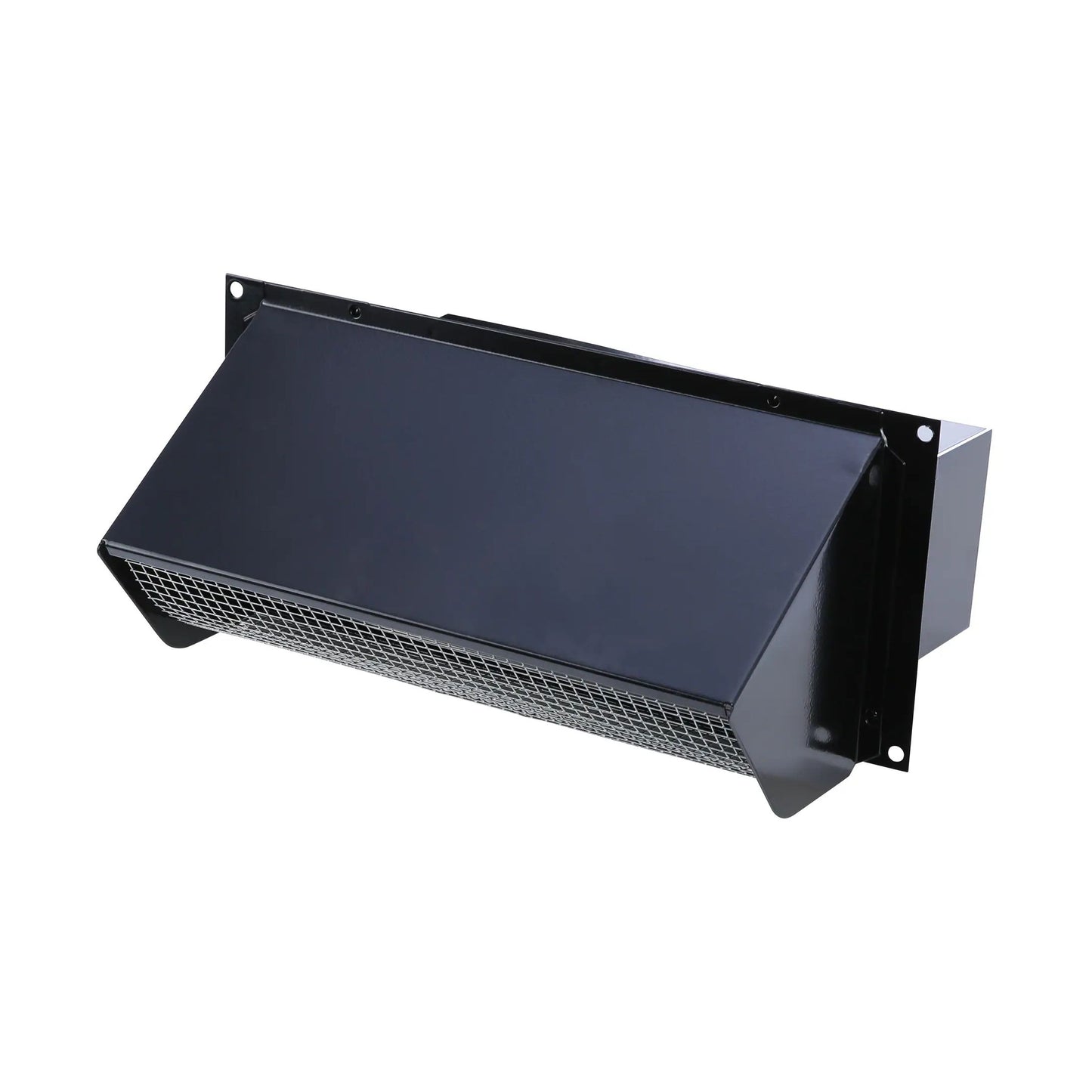 639 - Steel Wall Cap for 3-1/4" x 10" Duct - Black