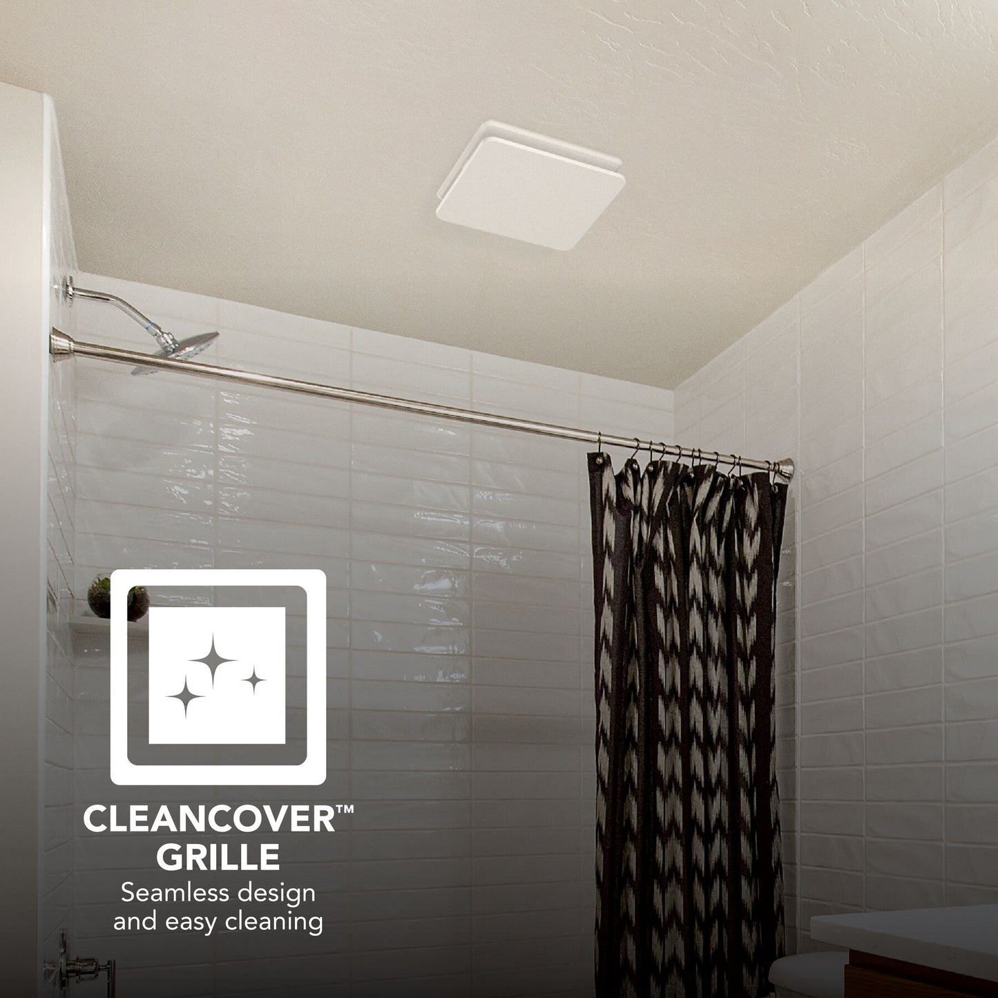 BE6 - Ceiling / Wall Ventilation Fan - 6.0 Sones - 70 CFM