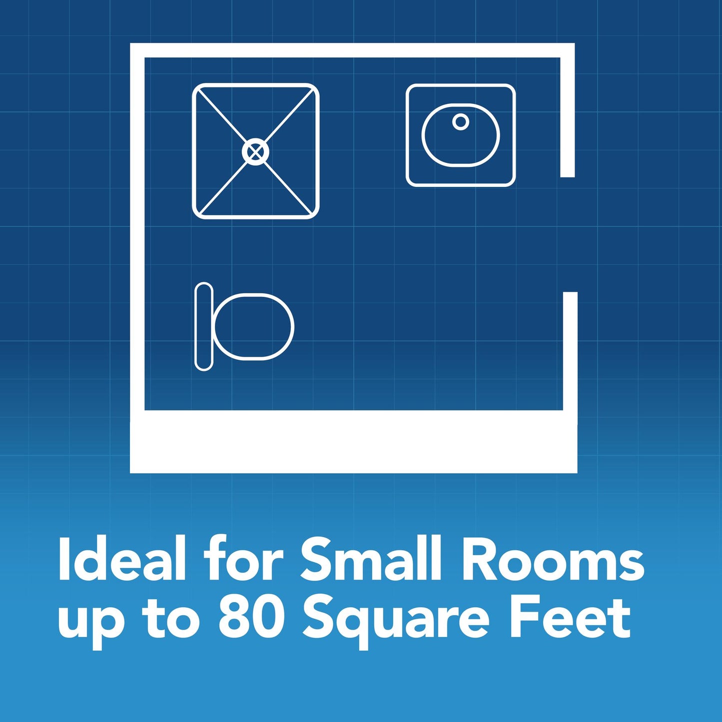 BE6 - Ceiling / Wall Ventilation Fan - 6.0 Sones - 70 CFM