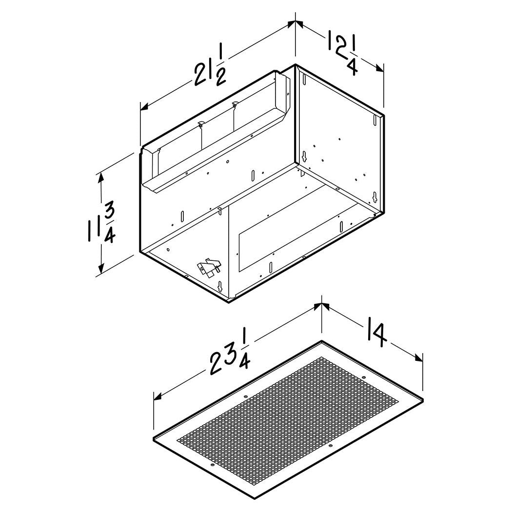 L400 - LOSONE SELECT High Capacity Ventilation Fan - 2.3 Sones - 434 CFM