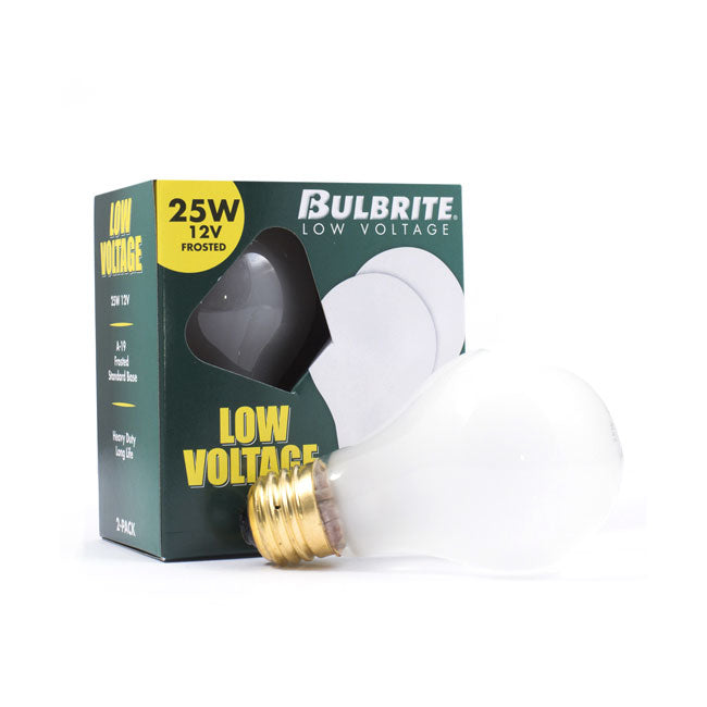 110025 - Low Voltage Frost A19 LED Light Bulb - 25 Watt - 2700K - 12 Pack