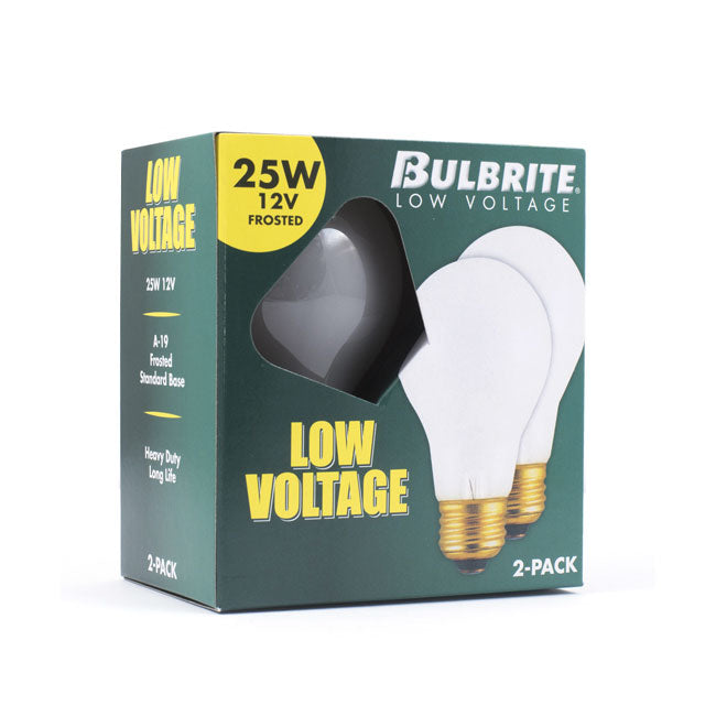 110025 - Low Voltage Frost A19 LED Light Bulb - 25 Watt - 2700K - 12 Pack