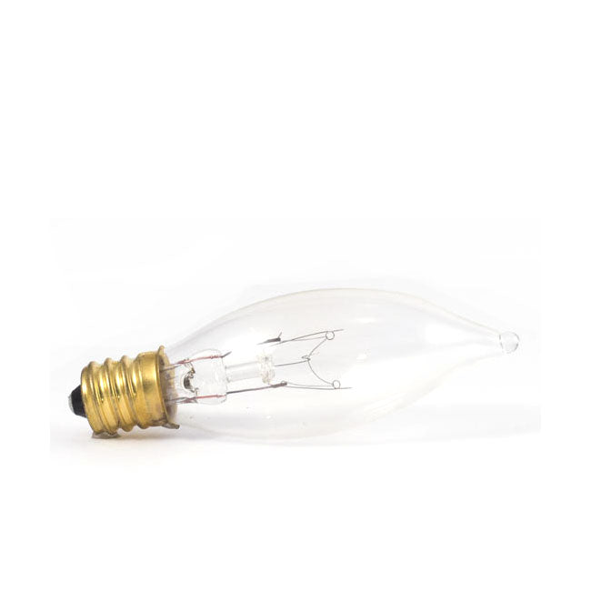 403210 - Specialty Clear CA7 LED Light Bulb - 10 Watt - 2700K - 50 Pack