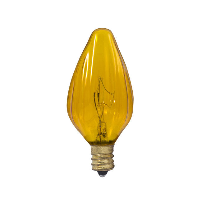 420225 - Specialty Amber F10 LED Light Bulb - 25 Watt - 2700K - 25 Pack