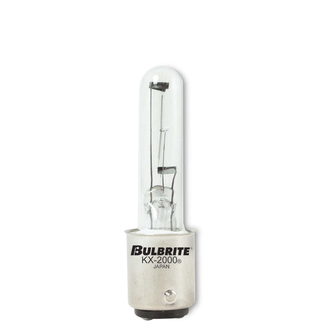 473260 - KX-2000 Clear Double-Contact T3 Bayonet Light Bulb - 60 Watt - 2 Pack