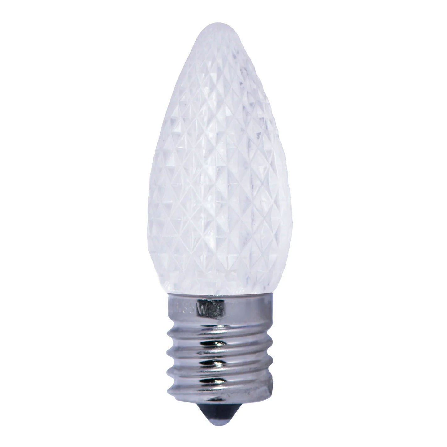 770191 - Clear C9 LED Intermediate Base Light Bulb - 0.6 Watt - 2700K - 25 Pack