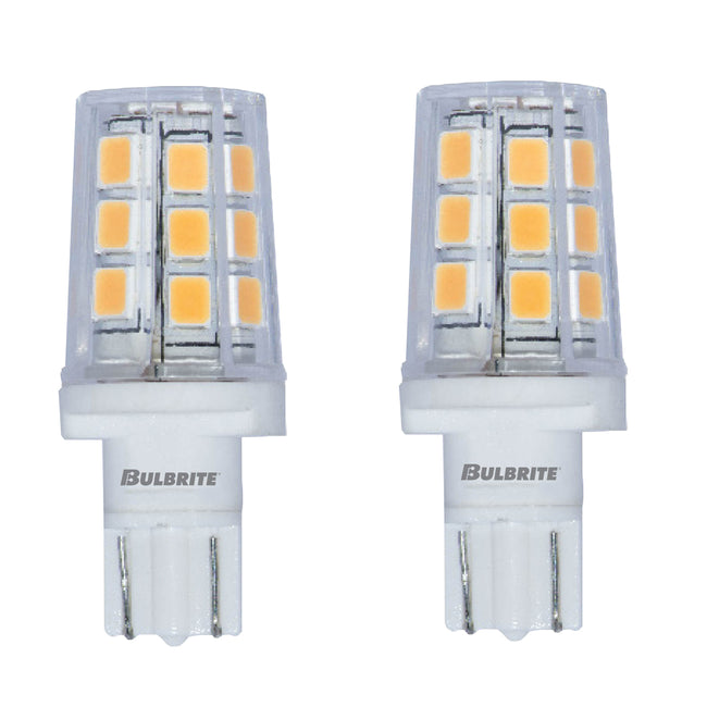 770594 - Specialty Mini 12V/24V T3 LED Light Bulb - 2.5 Watt - 2700K - 2 Pack