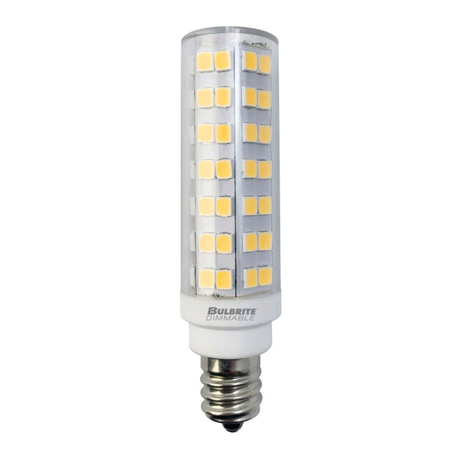 770642 - Dimmable T6 LED Candelabra Light Bulb - 6.5 Watt - 2700K - 2 Pack