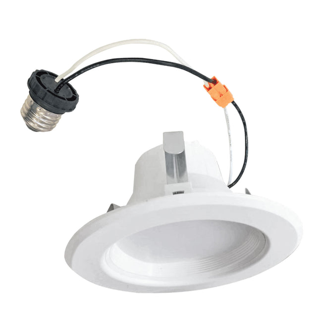 773117 - 4" Recessed Downlight with Socket Adapter - 9 Watt - 4000K - 4 Pack