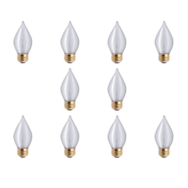 431025 - Specialty Satin C15 LED Light Bulb - 25 Watt - N/A - 10 Pack