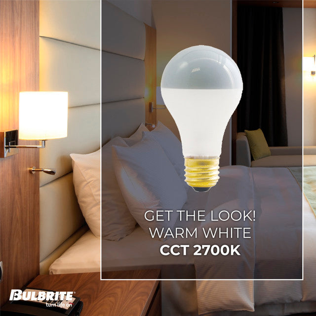 717060 - Specialty Frost Silver Bowl A19 LED Light Bulb - 60 Watt - 2700K - 8 Pack