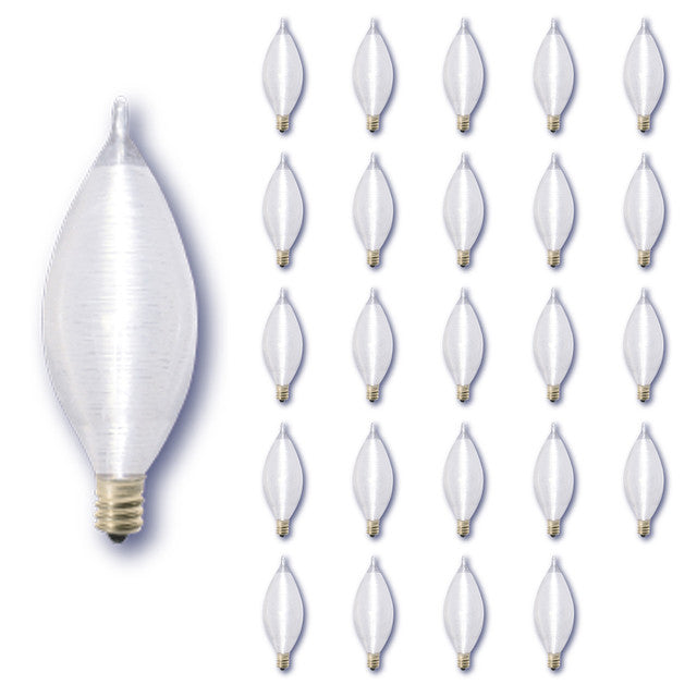 430060 - Specialty Satin C11 LED Light Bulb - 60 Watt - N/A - 25 Pack