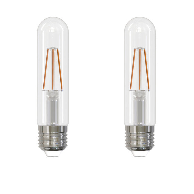 776854 - Filaments Dimmable Clear Glass T9 LED Light Bulb - 3 Watt - 3000K - 2 Pack