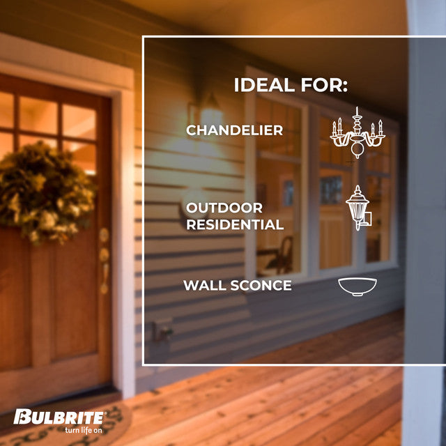 776854 - Filaments Dimmable Clear Glass T9 LED Light Bulb - 3 Watt - 3000K - 2 Pack