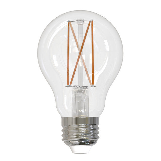 776768 - Filaments Dimmable Clear Glass A19 LED Light Bulb - 8.5 Watt - 3000K - 2 Pack