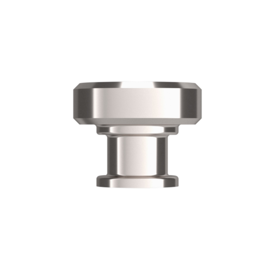 4410055 - Bevel 1-1/4" - Mushroom Cabinet Knob - Polished Nickel