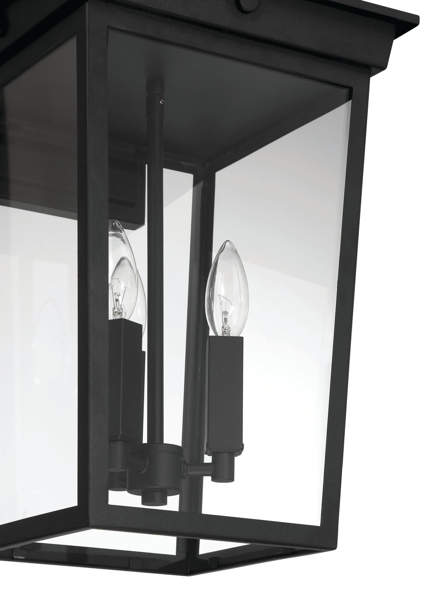 ZA7814-TB - Duncan 3 Light 22" High Outdoor Wall Lantern - Textured Black