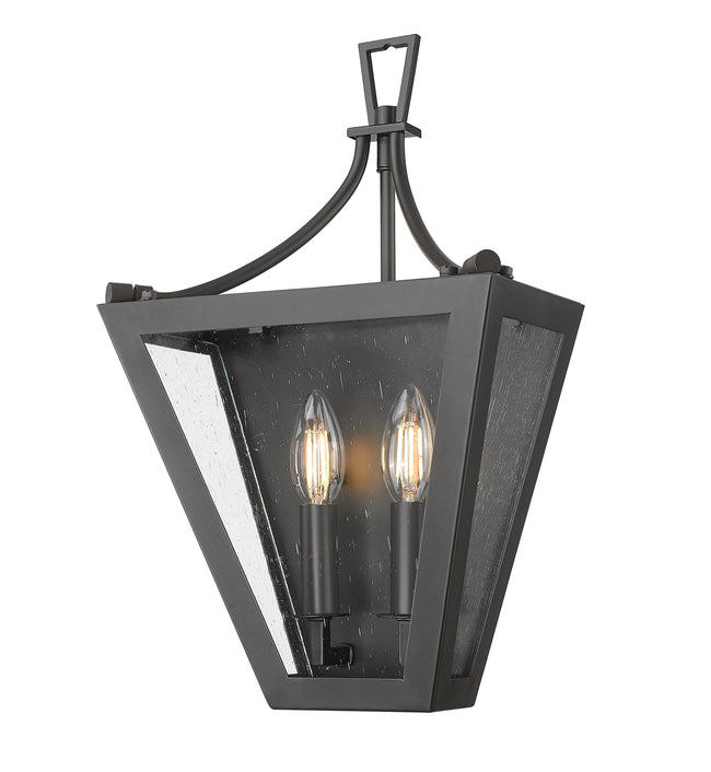 1961-2S-IO - Montalcino 2 Light Wall 17" Sconce - Iron Ore