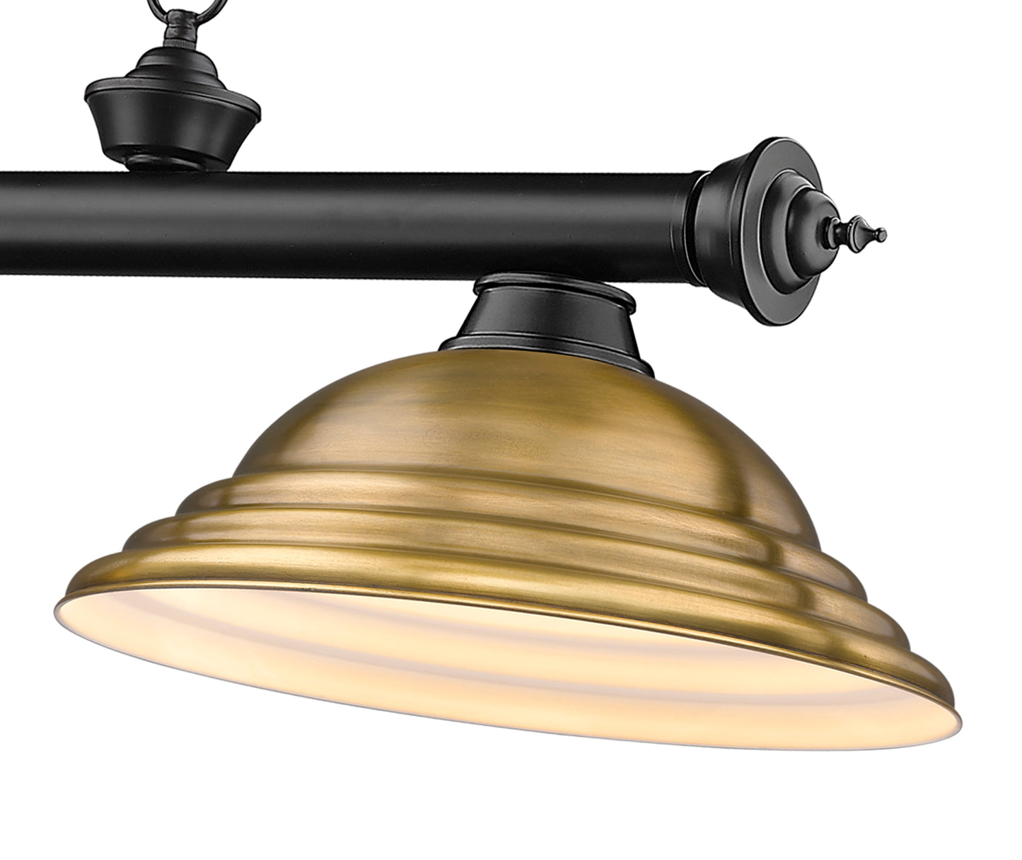 2306-3MB-SRB - Cordon 3 Light 58" Billiard - Matte Black