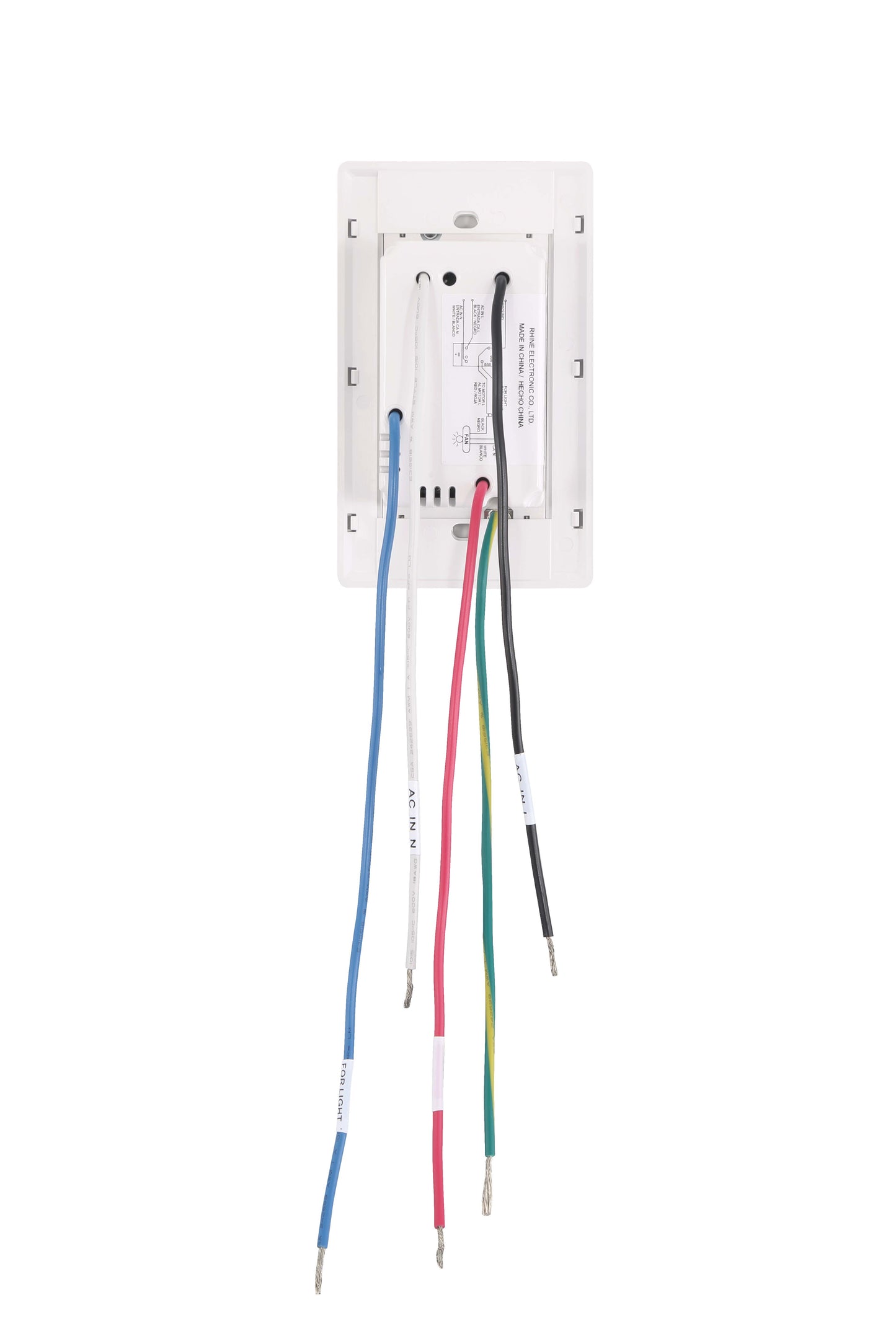 WCFL-1000 - Smart WiFi Fan & On/Off Dimmer Switch Wall Control