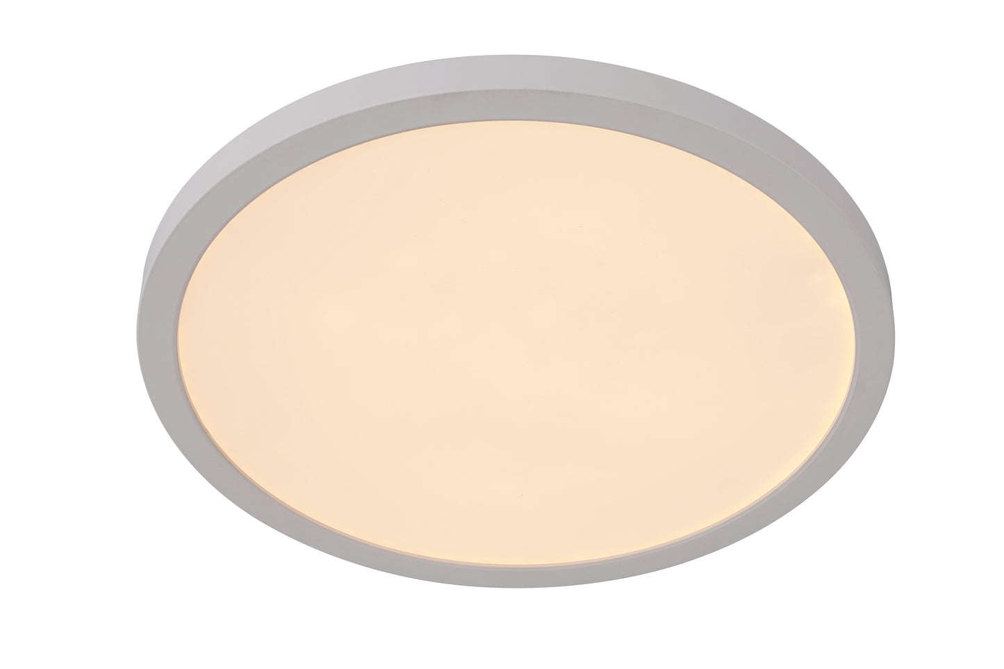 X9412-W-LED-5CCT - Slim Line II 1 Light 12" Wide Flush Mount - White