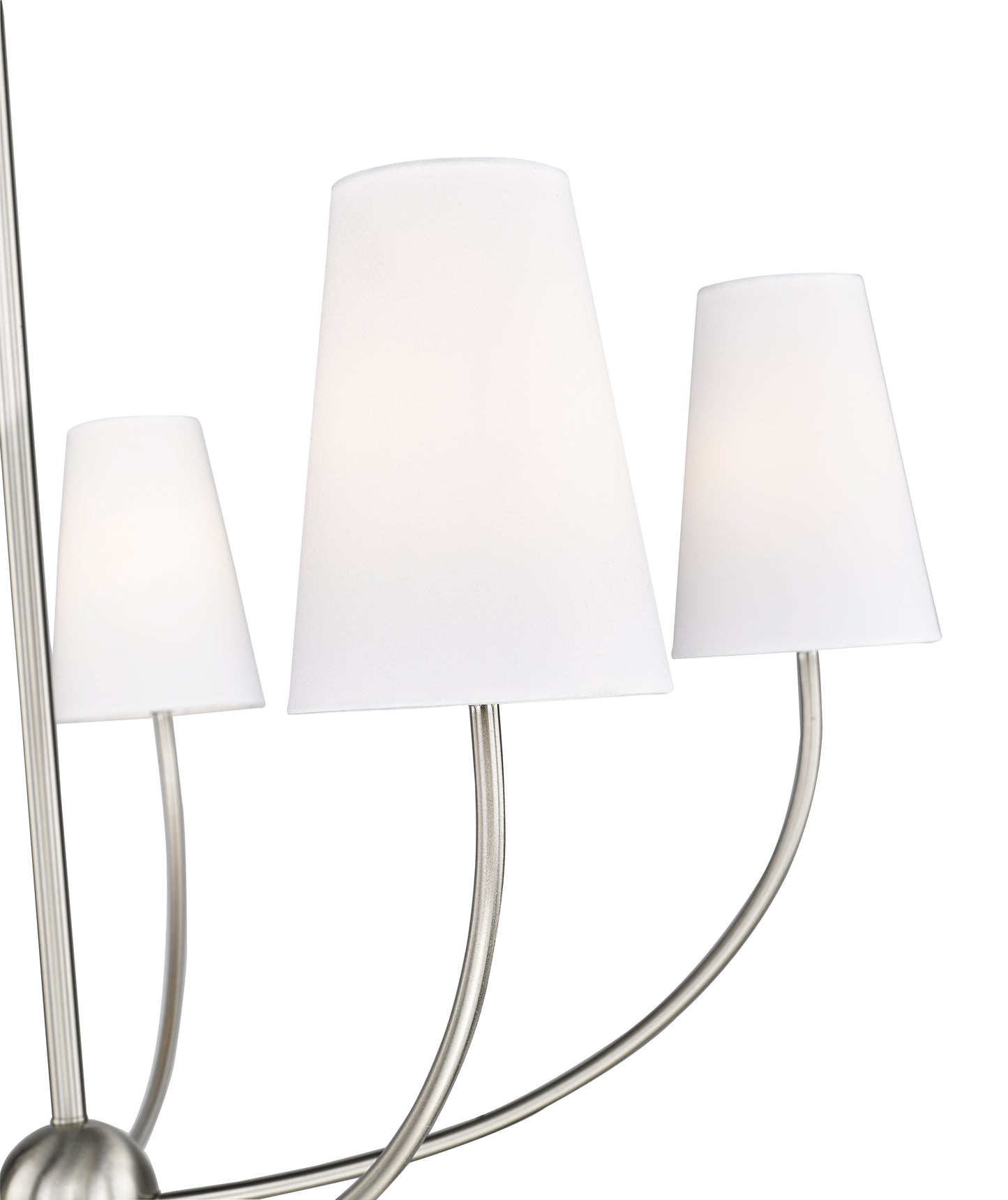 3040-32BN - Shannon 5 Light 32" Chandelier - Brushed Nickel