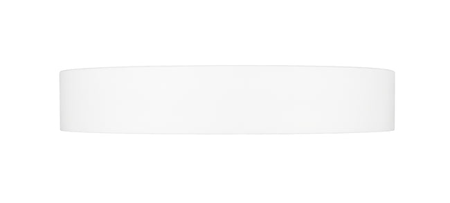 1014F16-MW-MGLD-LED - Kawan 1 Light Flush 16" Mount - Matte White / Modern Gold