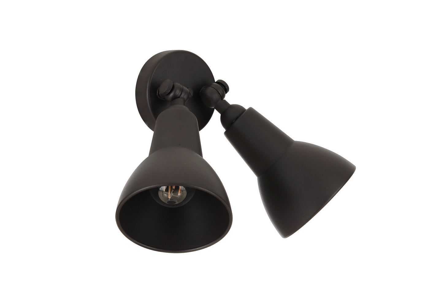 Z402-DTZ - Flood Light 2 Light 11" Outdoor Flood - Dark Textured Bronze