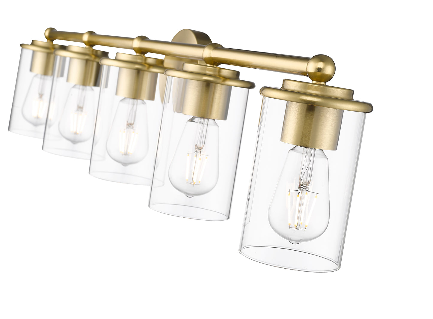 742-5V-LG - Thayer 5 Light 39" Vanity - Luxe Gold