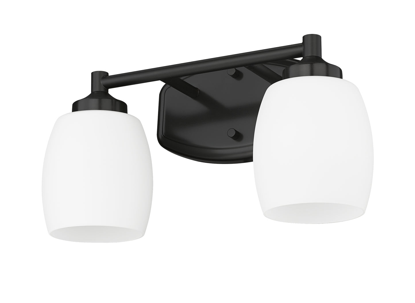 745-2V-MB - Kendrick 2 Light 14" Vanity - Matte Black