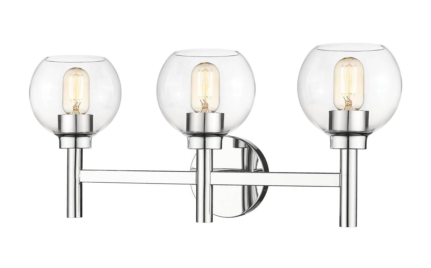 7502-3V-CH - Sutton 3 Light 24" Vanity - Chrome